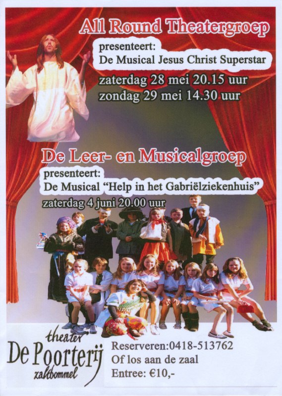 Poster voorstellingen
